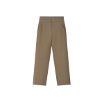 Fear of God Wool Poplin Casual Flat Front Pants in Clay | Coveti