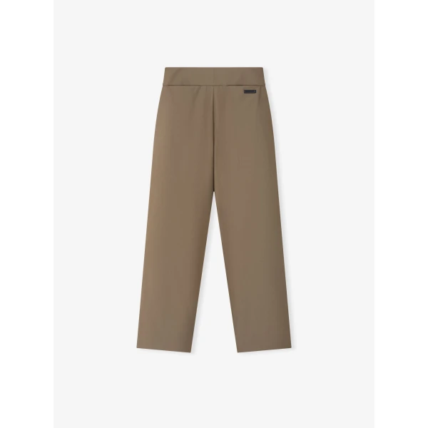 Fear of God Wool Poplin Casual Flat Front Pants in Clay | Pants | Coveti