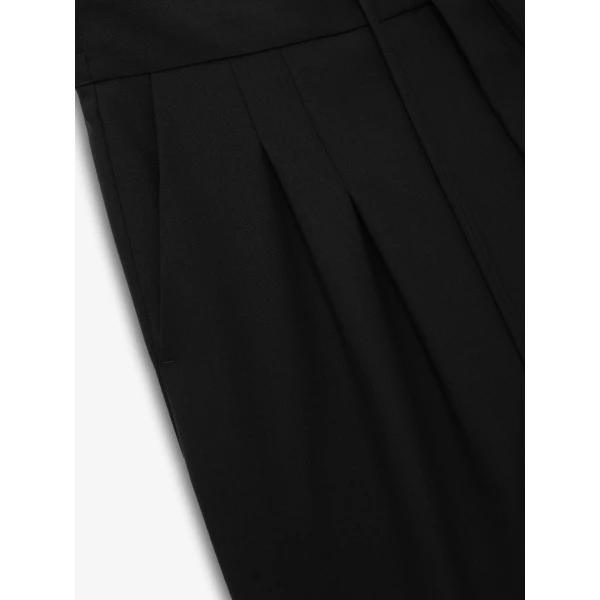Fear of God Wool Ripstop Baggy Shorts in Black | Shorts | Coveti