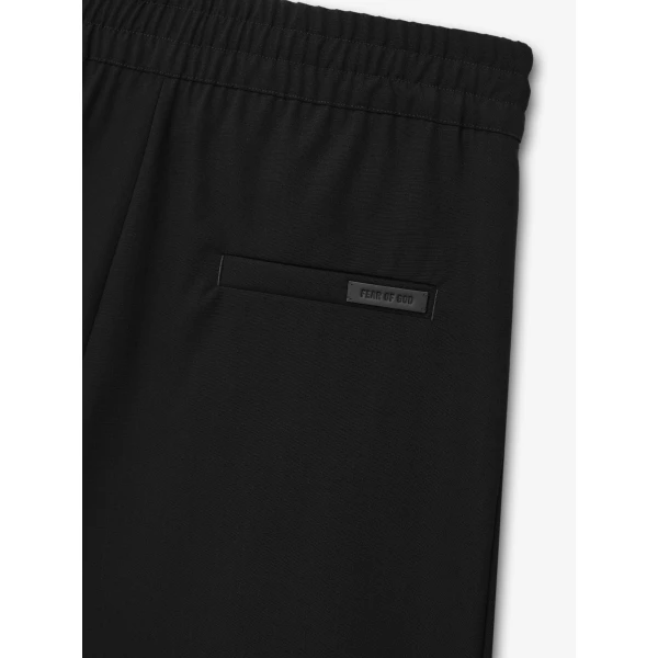 Fear of God Wool Ripstop Baggy Shorts in Black | Shorts | Coveti