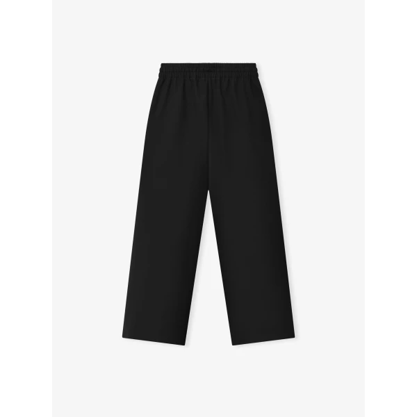 Fear of God Wool Ripstop Wide Leg Drawstring Pants in Black | Pants | Coveti