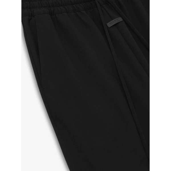 Fear of God Wool Ripstop Wide Leg Drawstring Pants in Black | Pants | Coveti