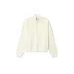 Fear of God Zip-Up Sweater Long Sleeve in Cream | Coveti