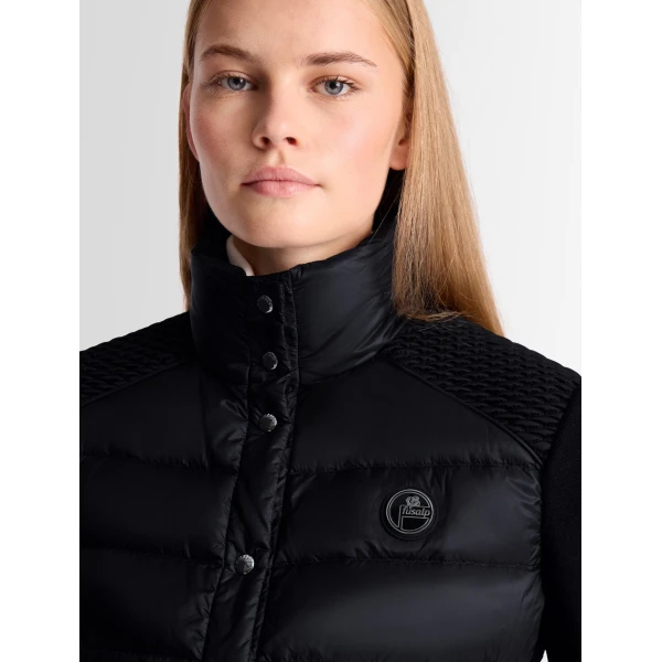 Fusalp Acarim Down Jacket in Black, view 5 | Jackets | Coveti