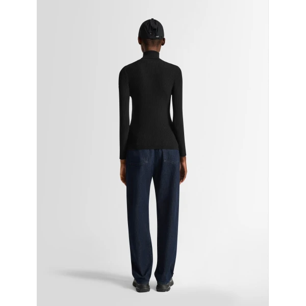 Fusalp Ancelle Sweater in Black, view 4 | Turtlenecks | Coveti