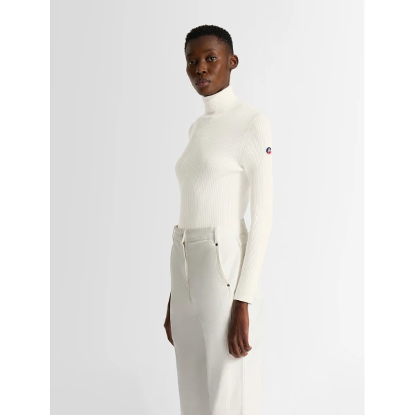 Fusalp Ancelle Sweater in Powder, view 3 | Turtlenecks | Coveti