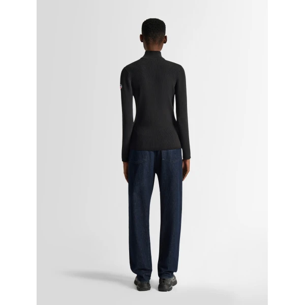Fusalp Andromede Sweater in Black and Snow, view 4 | Sweaters | Coveti