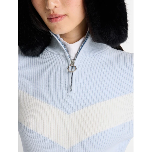 Fusalp Andromede Sweater in Light Cloud and Snow, view 6 | Sweaters | Coveti