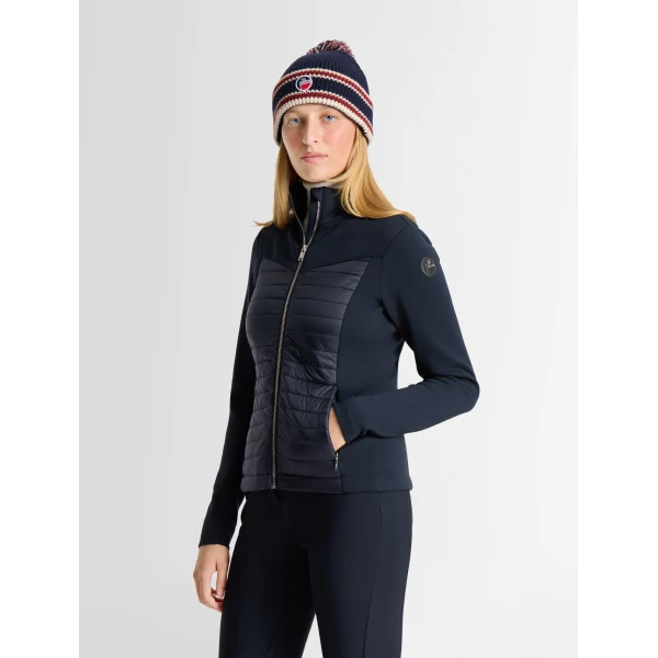 Fusalp Asponita Lightweight Jacket in Navy, view 3 | Skiwear | Coveti