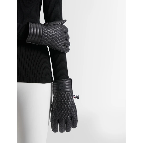 Fusalp Athena Ski Gloves in Black, view 4 | Gloves | Coveti