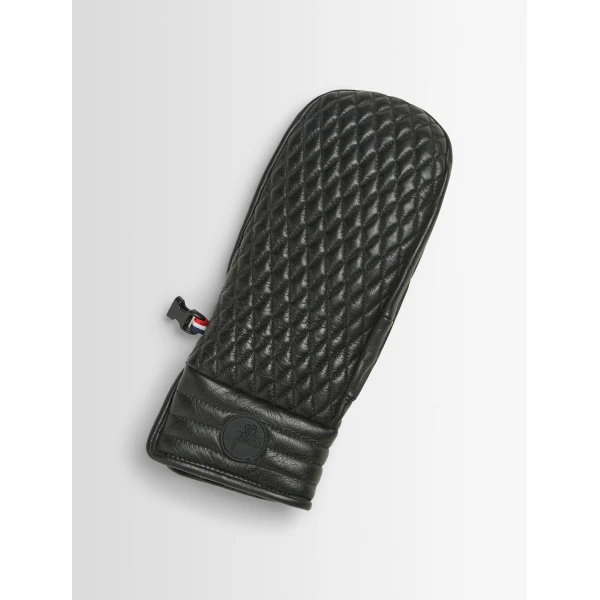 Fusalp Athena Ski Mittens in Black, view 3 | Gloves | Coveti