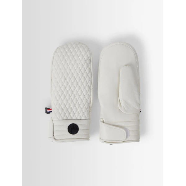 Fusalp Athena Ski Mittens in Snow, view 2 | Gloves | Coveti