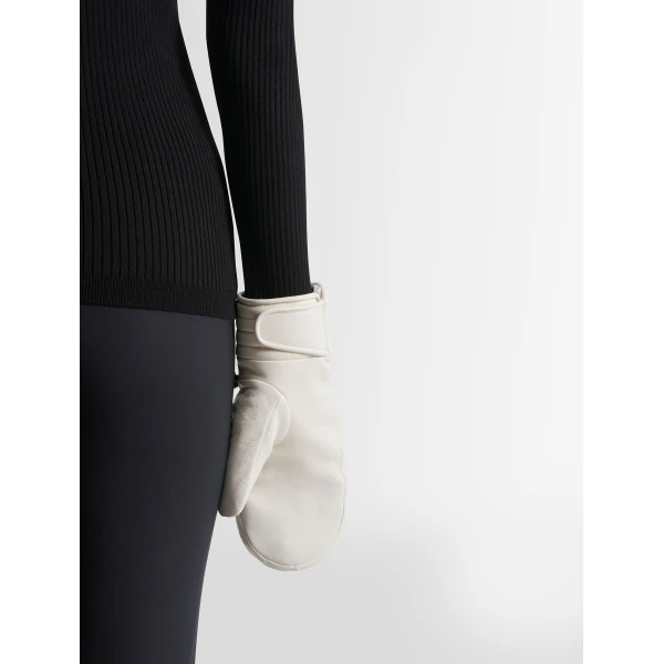 Fusalp Athena Ski Mittens in Snow, view 6 | Gloves | Coveti