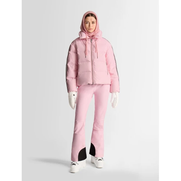 Fusalp Auphea Down Jacket in Cotton Candy, view 2 | Ski Jackets | Coveti