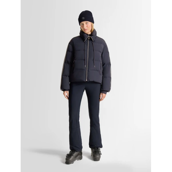 Fusalp Auphea Down Jacket in Navy, view 2 | Ski Jackets | Coveti