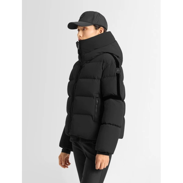 Fusalp Barsy Down Jacket in Black, view 6 | Ski Jackets | Coveti