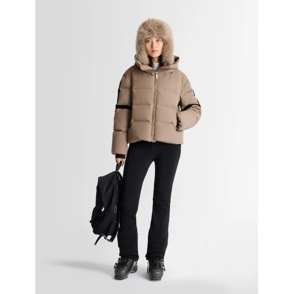 Fusalp Barsy Ski Down Jacket in Falcon, view 2 | Ski Jackets | Coveti