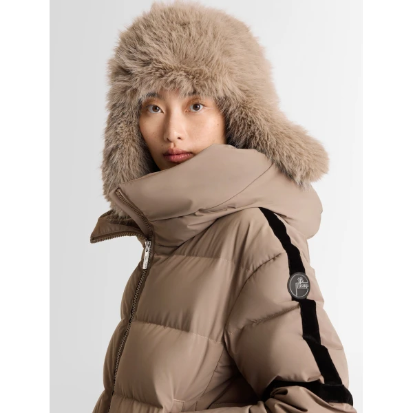 Fusalp Barsy Ski Down Jacket in Falcon, view 5 | Ski Jackets | Coveti