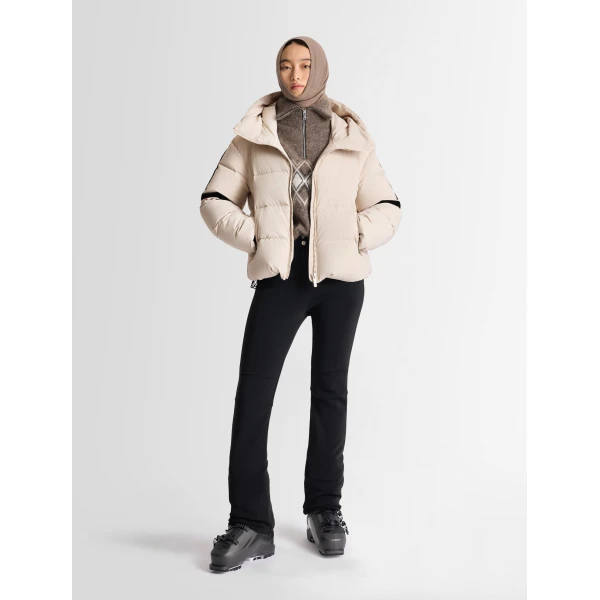 Fusalp Barsy Ski Down Jacket in Mastic, view 2 | Ski Jackets | Coveti