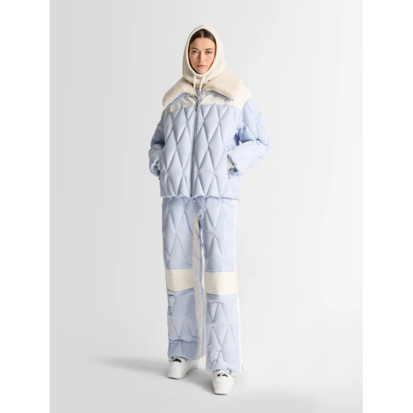Fusalp Beqya Down Jacket in Cloud, view 2 | Ski Jackets | Coveti