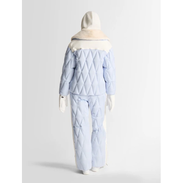 Fusalp Beqya Down Jacket in Cloud, view 4 | Ski Jackets | Coveti