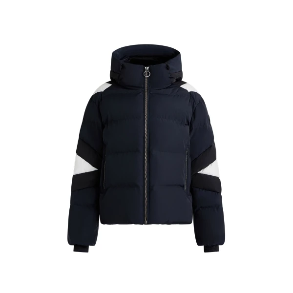 Fusalp Charloy Down Jacket in Navy, Black and Snow | Ski Jackets | Coveti