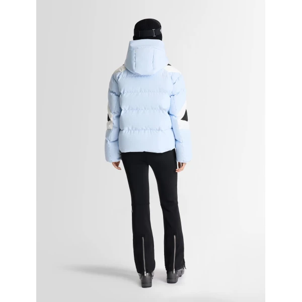 Fusalp Charloy Ski Jacket in Cloud, Snow and Black, view 4 | Ski Jackets | Coveti