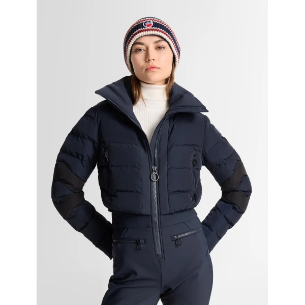 Fusalp Clarisse Ski Suit in Navy and Black, view 4 | Ski Suits | Coveti
