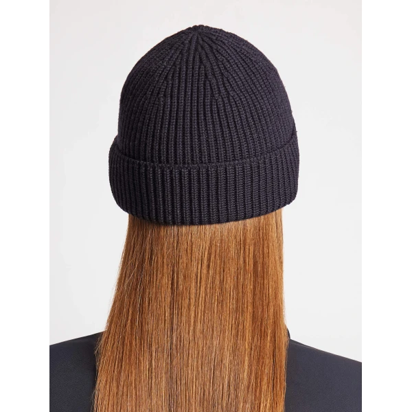 Fusalp Cosmic Beanie in Navy, view 6 | Hats | Coveti