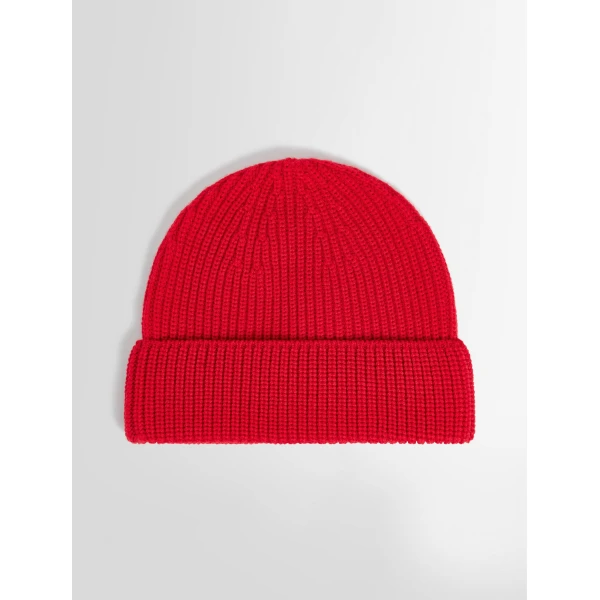 Fusalp Cosmic Beanie in Racing Red, view 2 | Hats | Coveti