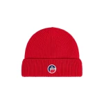 Fusalp Cosmic Beanie in Racing Red | Hats | Coveti
