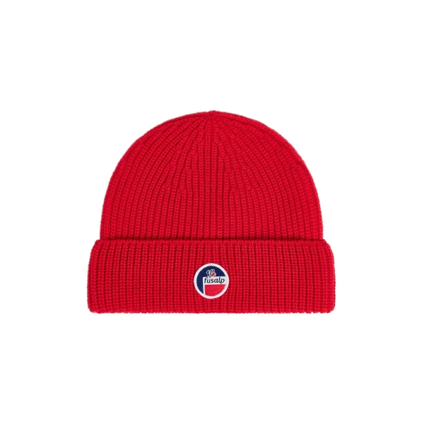 Fusalp Cosmic Beanie in Racing Red | Hats | Coveti