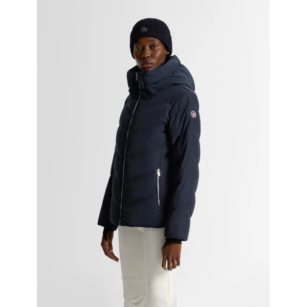 Fusalp Delphine Ski Jacket in Navy, view 3 | Ski Jackets | Coveti