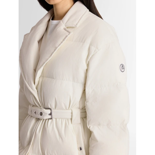 Fusalp Doulna Down Jacket in Arctic Wolf, view 5 | Jackets | Coveti