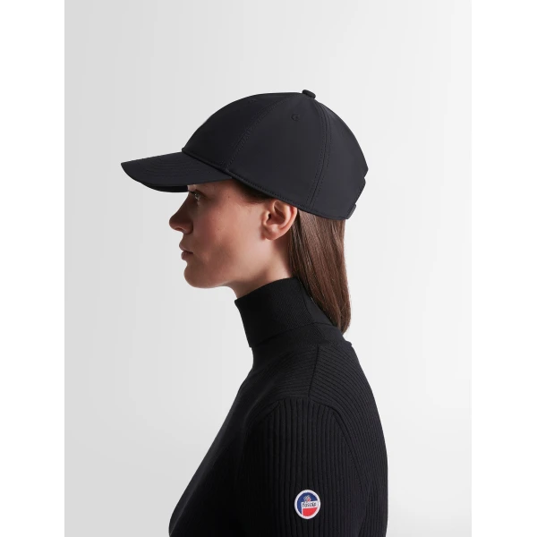 Fusalp Eden Cap in Black, view 4 | Hats | Coveti
