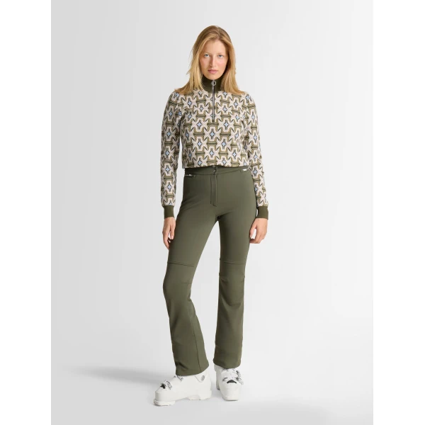 Fusalp Elancia Ski Pants in Moss Green, view 2 | Ski Pants | Coveti