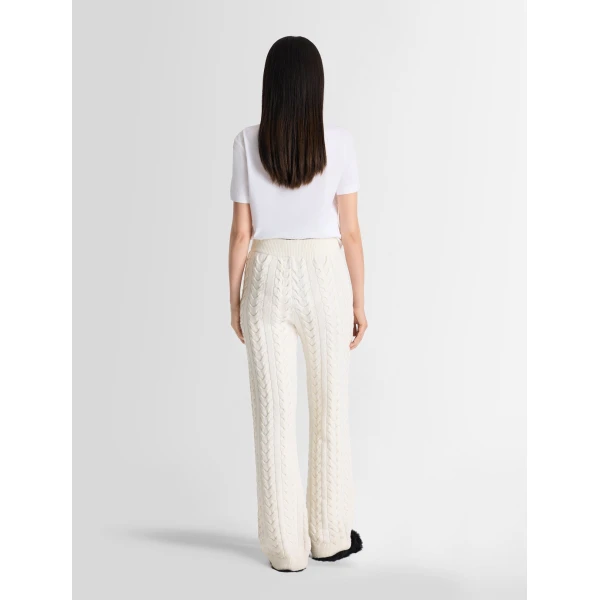 Fusalp Elwena Pants in Snow, view 4 | Wide leg pants | Coveti