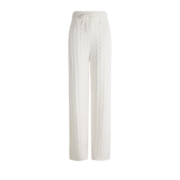 Fusalp Elwena Pants in Snow | Wide leg pants | Coveti