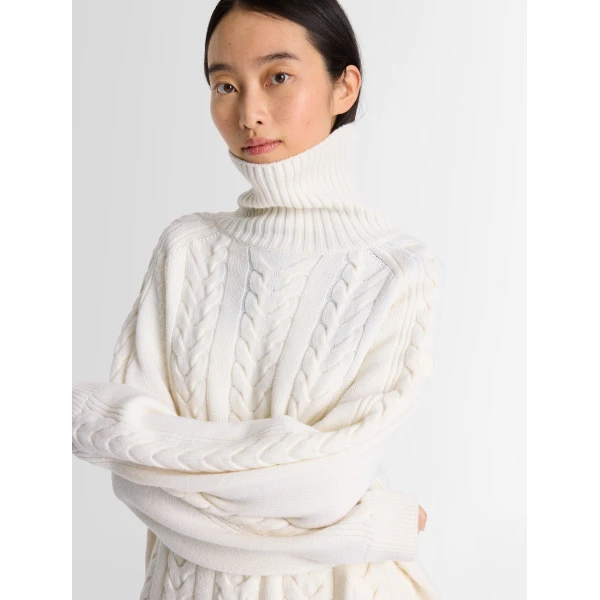 Fusalp Elwena Sweater in Snow, view 5 | Sweaters | Coveti