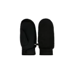 Fusalp Fake Fur Ski Gloves in Black | Gloves | Coveti