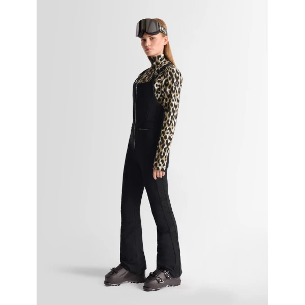Fusalp Getta Ski Overalls in Black, view 3 | Ski Pants | Coveti