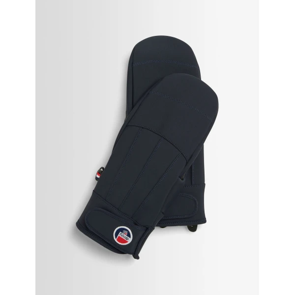 Fusalp Glacier Ski Mittens in Navy, view 2 | Gloves | Coveti