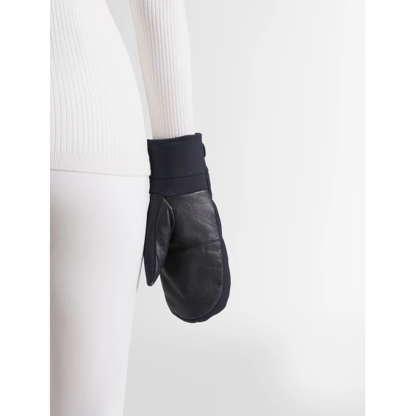 Fusalp Glacier Ski Mittens in Navy, view 6 | Gloves | Coveti