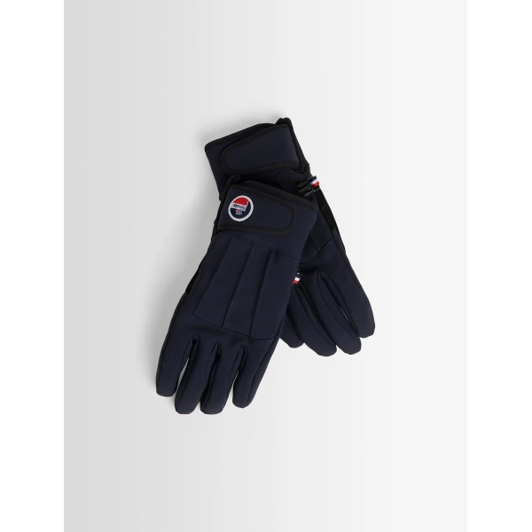 Fusalp Glacier W Ski Gloves in Dark Blue, view 2 | Gloves | Coveti