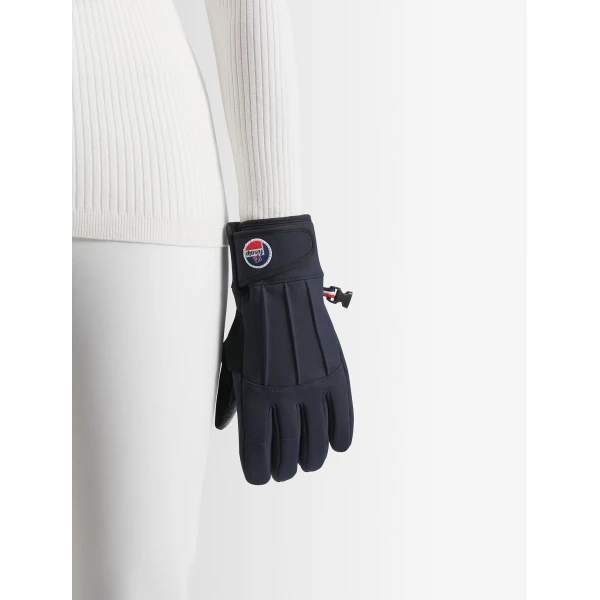 Fusalp Glacier W Ski Gloves in Dark Blue, view 5 | Gloves | Coveti