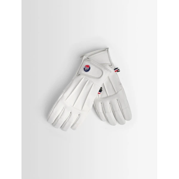 Fusalp Glacier W Ski Gloves in Snow, view 2 | Gloves | Coveti