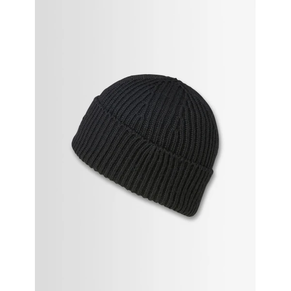 Fusalp Knit Beanie in Black, view 2 | Hats | Coveti