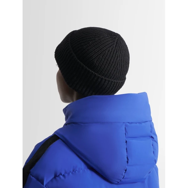Fusalp Knit Beanie in Black, view 6 | Hats | Coveti