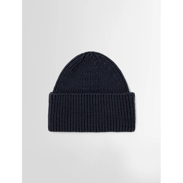 Fusalp Knit Beanie in Navy, view 2 | Hats | Coveti