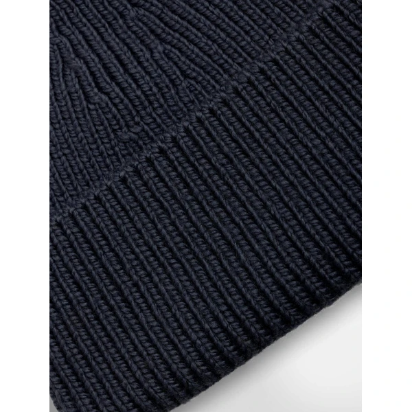 Fusalp Knit Beanie in Navy, view 4 | Hats | Coveti